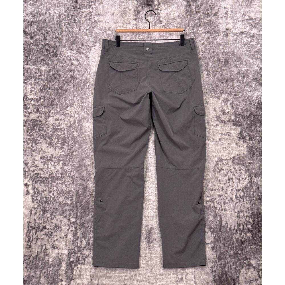 Kuhl Freeflex Roll Up Pants 12 Womens Gray Utility Cargo - Picture 2 of 8